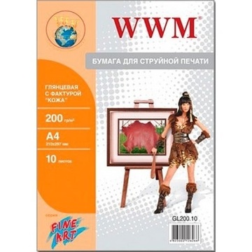 Фотопапір WWM A4 Fine Art (GL200.10)