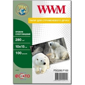 Фотобумага WWM 10x15 Premium (PSG280.F100)