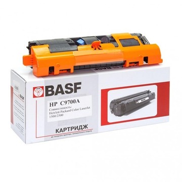 Тонер-картридж BASF HP CLJ 1500/2500 аналог C9700A Black (BC9700A)