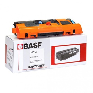 Тонер-картридж BASF for HP CLJ 2550/2820/2840 аналог Q3961A Cyan (KT-Q3961A)