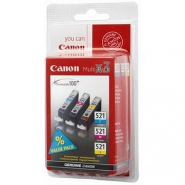 Набір картриджів Canon CLI-521 C/M/Y-Pack (2934B010/2934B007)