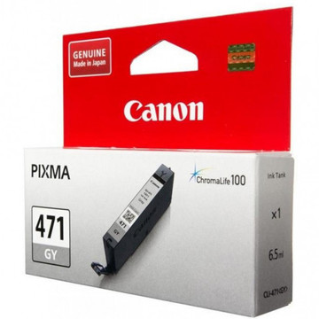 Струменевий картридж Canon CLI-471GY Grey (0404C001)