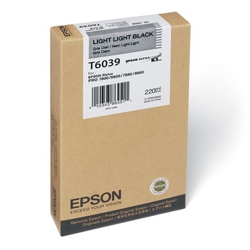 Тонер-картридж Epson St Pro 7800/7880/9800 lt lt Black (C13T603900)