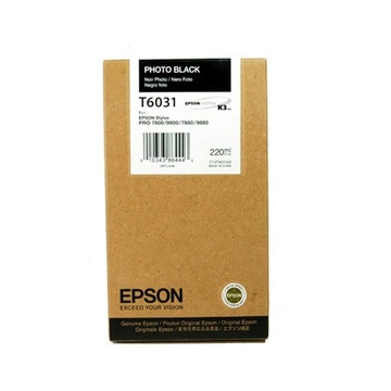 Струйный картридж Epson St Pro 7800/7880/9800 Photo Black (C13T603100)