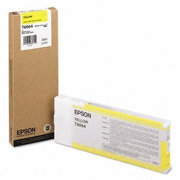 Струйный картридж Epson St Pro 4800/4880 Yellow (C13T606400)
