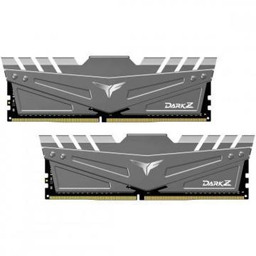 Оперативна пам'ять DDR4 2x8GB/3600 Team T-Force Dark Z Gray (TDZGD416G3600HC18JDC01)
