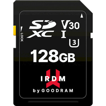 Карта памяти GOODRAM microSDXC 128GB IRDM UHS-I U3 V30 + ad (IR-M3AA-1280R12)