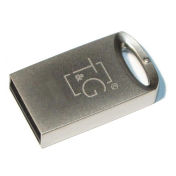 Флеш память USB T&G 4GB 105 Metal Series Silver USB 2.0 (TG105-4G)