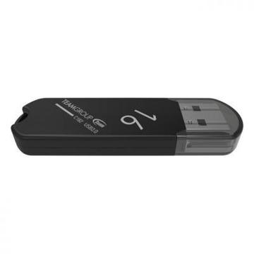 Флеш пам'ять USB Team C182 USB 16GB Black (TC18216GB01)