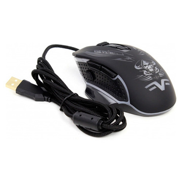 Мишка Frime Drax Black, USB (FMC1850)