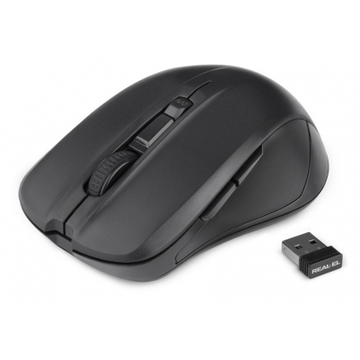 Мишка REAL-EL RM-307 Black USB