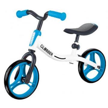 Детский велосипед Globber серии Go Bike белый-синий до 20 кг 2+ (610-160)