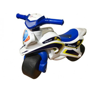 Дитячий велосипед Active Baby Police бело-синий (0139-01510)
