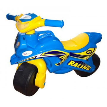 Дитячий велосипед Active Baby Sport музичний синьо-жовтий (0139-011М)