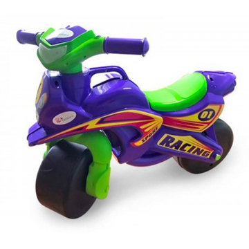 Детский велосипед Active Baby Sport музыкальный зелено-фиолетовый (0139-016М)
