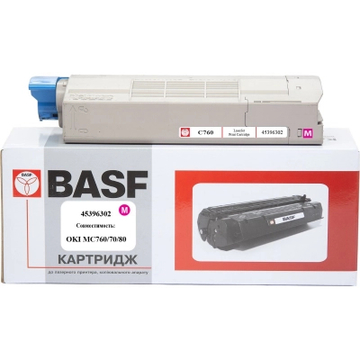 Картридж BASF OKI MC760/770/780/ 45396302 Magenta (KT-45396302)