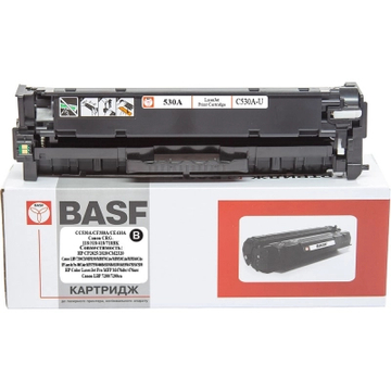 Картридж BASF HP CC530A/CF380A/CE410A Canon 118/318/418/718 Black (BASF-KT-CC530A-U)