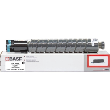 Картридж BASF Ricoh MP C306/C307/C406 842098 Black (KT-MPC306BK)