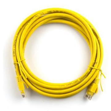 Патч-корд 15м, RJ-45, Cat.5e, CU, мідь, жовтий Ritar (PCR-CU/15Yw/04295)