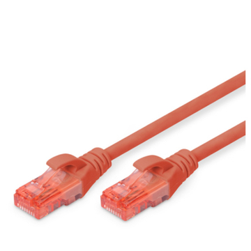 Патч-корд Digitus 1м, CAT 6 UTP, AWG 26/7, Cu, LSZH, red (DK-1617-010/R)