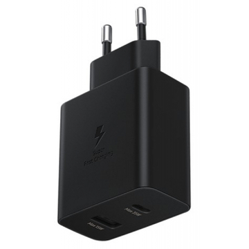 Зарядний пристрій Samsung 35W Wall Charger Duo Black (EP-TA220NBEGRU)