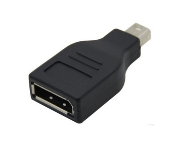 Адаптер і перехідник mini DisplayPort M --> DisplayPort F, Black