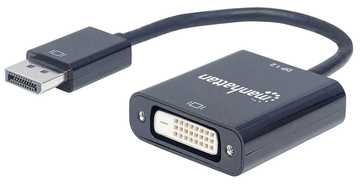Адаптер и переходник DisplayPort M -> DVI F DVI-D(25), Manhattan