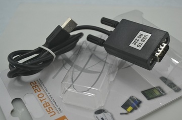 Адаптер и переходник USB --> COM (RS232) 9pin, 1м. RTL