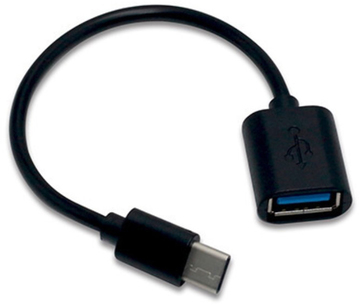 USB Хаб USB3.1 Type-C --> USB 3.0 (OTG) 0.2м. Black OEM