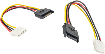 Кабель живлення SATA - Molex M/F