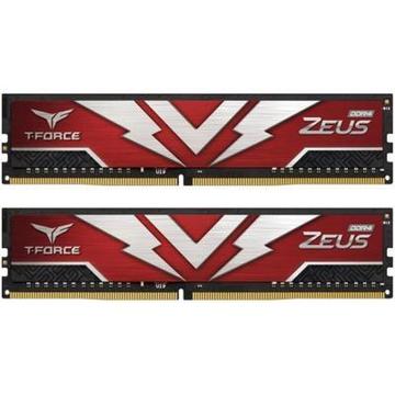 Оперативна пам'ять DDR4 16GB (2x8GB) 3000 MHz T-Force Zeus Red Team (TTZD416G3000HC16CDC01)