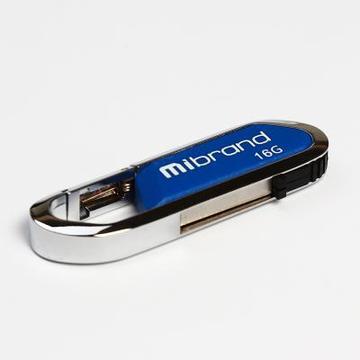Флеш память USB Mibrand 16GB Aligator Blue USB 2.0 (MI2.0/AL16U7U)