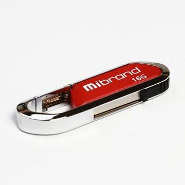 Флеш память USB Mibrand 16GB Aligator Red USB 2.0 (MI2.0/AL16U7DR)