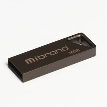Флеш память USB Mibrand 16GB Stingray Grey USB 2.0 (MI2.0/ST16U5G)
