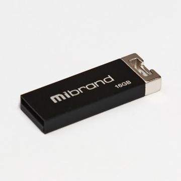 Флеш пам'ять USB Mibrand 16GB Сhameleon Black USB 2.0 (MI2.0/CH16U6B)