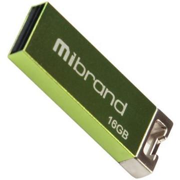 Флеш память USB Mibrand 16GB Сhameleon Light Green USB 2.0 (MI2.0/CH16U6LG)