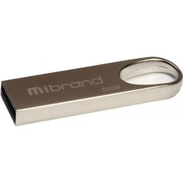 Флеш память USB Mibrand 32GB Irbis Silver USB 2.0 (MI2.0/IR32U3S)