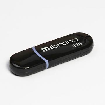 Флеш пам'ять USB Mibrand 32GB Panther Black USB 2.0 (MI2.0/PA32P2B)