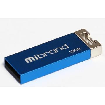 Флеш пам'ять USB Mibrand 32GB Сhameleon Blue USB 2.0 (MI2.0/CH32U6U)