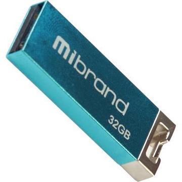 Флеш память USB Mibrand 32GB Сhameleon Light Blue USB 2.0 (MI2.0/CH32U6LU)