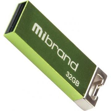 Флеш память USB Mibrand 32GB Сhameleon Light Green USB 2.0 (MI2.0/CH32U6LG)