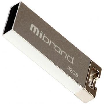 Флеш память USB Mibrand 32GB Сhameleon Silver USB 2.0 (MI2.0/CH32U6S)