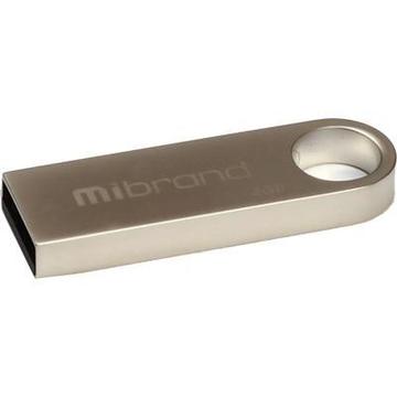 Флеш пам'ять USB Mibrand 4GB Puma Silver USB 2.0 (MI2.0/PU4U1S)