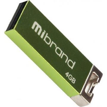 Флеш память USB Mibrand 4GB Сhameleon Light Green USB 2.0 (MI2.0/CH4U6LG)