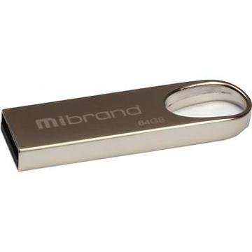 Флеш память USB Mibrand 64GB Irbis Silver USB 2.0 (MI2.0/IR64U3S)