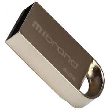 Флеш память USB Mibrand 64GB lynx Silver USB 2.0 (MI2.0/LY64M2S)