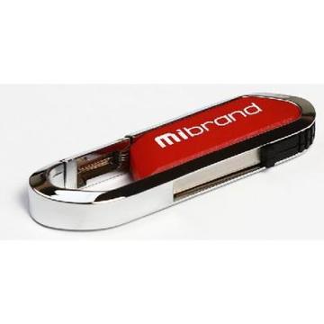 Флеш память USB Mibrand 8GB Aligator Red USB 2.0 (MI2.0/AL8U7DR)