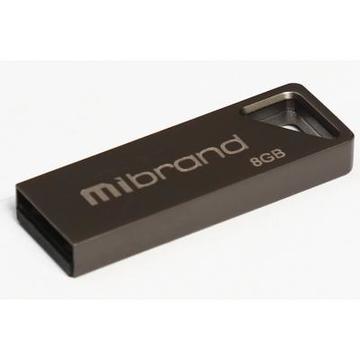 Флеш память USB Mibrand 8GB Stingray Grey USB 2.0 (MI2.0/ST8U5G)