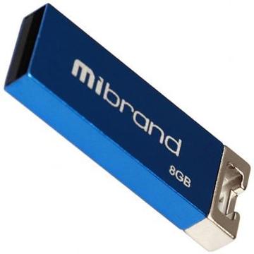 Флеш пам'ять USB Mibrand 8GB Сhameleon Blue USB 2.0 (MI2.0/CH8U6U)
