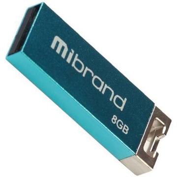 Флеш память USB Mibrand 8GB Сhameleon Light Blue USB 2.0 (MI2.0/CH8U6LU)